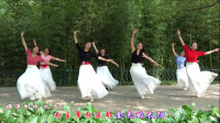 紫竹院广场舞《北京的金山上》，歌美舞美令人醉！
