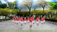 福建长乐区长山湖，美丽云彩健身队，学习优柔广场舞舞步操