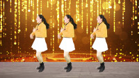 精彩时尚广场舞《黄土高坡》老歌真不错，跳支舞来也真快乐！