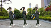 经典老歌广场舞《晚秋》简单32步，越跳越想跳，根本停不下来！