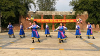 衡阳沐林健身广场舞：蒙古舞——《离离原上情》