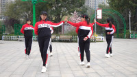 入门32步恰恰广场舞《桃花运》，双人对跳版本，老师一步一步教