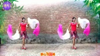 最新扇子舞《最美中国》阿采广场舞201 有教学和背面
