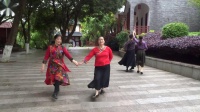 473：南春广场舞-交谊舞《 格桑花开 》石凤华  等四姐妹