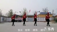 易县主良南街广场舞《红姑娘》四人版  编舞：清荷