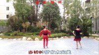 随州俞函广场舞 《落花 》正反分解动作  背面演示  简单