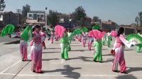 阳城县蟒河镇南坡村广场舞表演系列3广场扇子舞