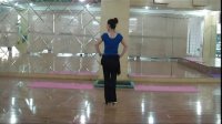 美久广场舞.蓝色的蒙古高原--2011.分解动作及背面舞蹈展示