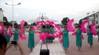 永修县吴城镇二府套广场舞蹈队《双扇舞 春天的故事》