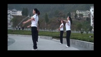 【广场健身舞】《花鼓歌》示范分解动作视频