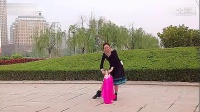 贺月秋自编广场舞 扇子舞 美丽中国