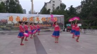 2014后园社区文化广场扇子舞《唱山歌》