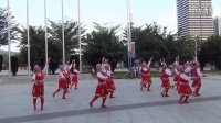 《唱首情歌给草原》广场舞由陵水广场和谐健身舞队表演 回力拍摄制作