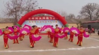 长葛舒美广场舞扇子舞《红红的中国结》