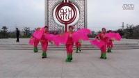 山西和顺白珍永红广场舞   红红的中国结扇舞