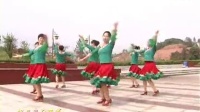 横峰县城西社区广场舞比赛第一名-北京的金山上