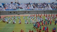 呼伦贝尔学院2014年运动会千人广场舞完整版