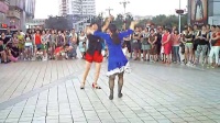 快乐天天交谊舞广场舞-花蝴蝶“双人对跳”