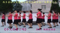 西乡县妇女发展协会广场舞展示《今天你爱了吗》