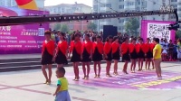 2014伊川广场舞大赛高山镇金泘沱新月格格舞蹈团开场展示