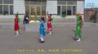 广场舞，美丽的蒙古包，新农村心连心广场舞队