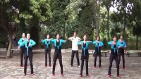 景泰县公园女子长青健身队-广场舞舞动旋律2007行进操