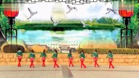 安庆小红人广场舞（欢声笑语飞过河）原创编舞 黄梅飘香 团队背面演示2014 （74）