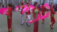 宣汉艺多巾帼腰鼓舞蹈队 火火的中国红