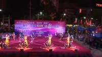 海南原创广场舞比赛1..三亚姐妹花队（黎族织锦舞）