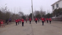河南许昌官王社区广场舞 腰鼓舞（火红的日子）队形版
