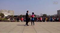 双人舞 交谊舞 吉特巴《爱的世界只有你》拍摄于义乌市民广场（绣湖）