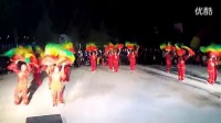 青州广场舞大赛决赛现场视频----青州徐桥长扇舞红红的中国