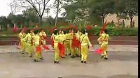 中老年广场舞中国歌最美(腰鼓舞)广场舞教学