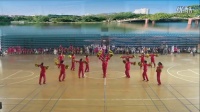 新沂市“莱商银行杯”广场舞展示听雨健身队红红的中国