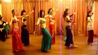 上海艾魅妮肚皮舞最新初级舞码教学，学员展示女友嫁人了新郎不是我