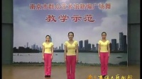 民族舞《再唱山歌给党听》完整演示及分解教学--南京市群艺馆原创广场舞_标清