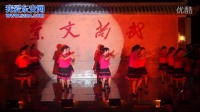 东安水岭乡文化广场建成，举办广场舞比赛