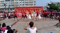 康驿镇秦街村广场舞比赛2015