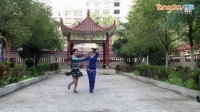 湘妹子广场舞《三朵花》双人舞北京平四