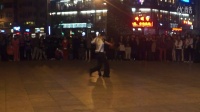 香港广场吉特巴舞表演，李丰老师弟子一拖二精彩表演！