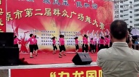 宁夏西吉固原市》第二届广场舞大赛》西吉红艺广场舞队表演《姑娘爱上草原郎》