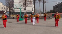 农庄嫦娥广场舞，红红的中国，编舞刘荣老师，队形编排嫦娥