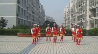 藏族舞蹈  盛泽雨夜广场舞  新雪山阿佳 走队形彩排版