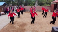 蒙古包 广场舞 发磨子粉色娘子军舞蹈队