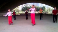 乐山暖阳广场健身舞《毛主席的光辉》藏语多人版