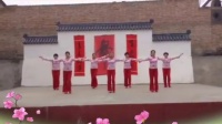秦安叶堡候滩村广场舞，舞名，中国东兰美。