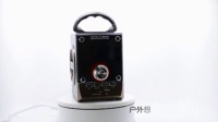 艾维乐MS-18户外插卡音箱 迷你便携式广场舞音响低音炮