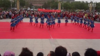金昌市首届广场舞大赛昌泰健身队表演的舞蹈《走向复兴》