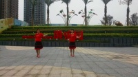 重庆云上姐妹广场舞《吉祥的马鞭》背面，编舞：叶子老师