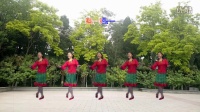 旱码头紫竹广场舞演示《马鞍上的花》视频制作：誓言
